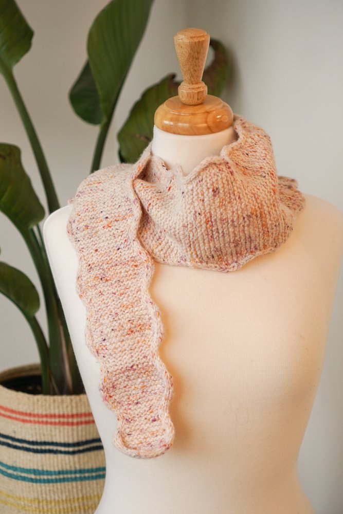scallop-scarf